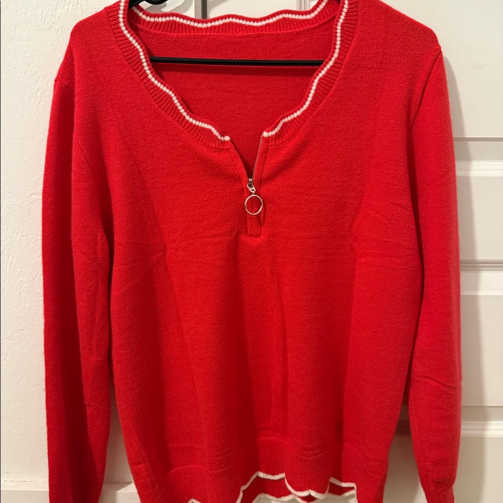 Women’s Red Sweater